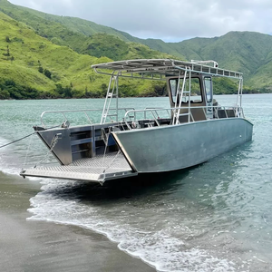 Barco de carga de aluminio para embarcaciones de desembarco de 26 pies, Barco de carga de aluminio para embarcaciones de desembarco de 7,9 m a la venta