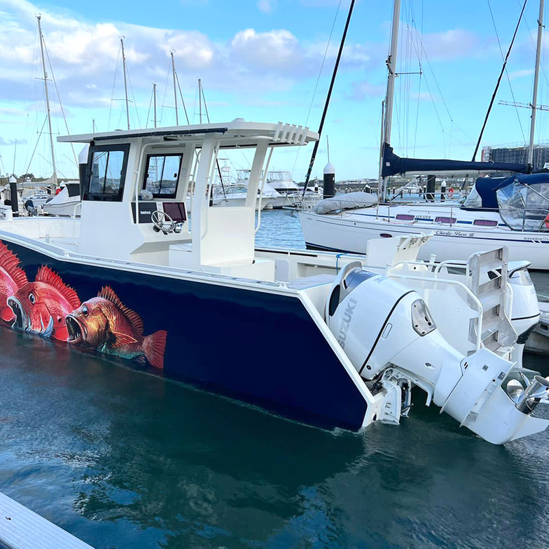 Catamarán de 9,8 m