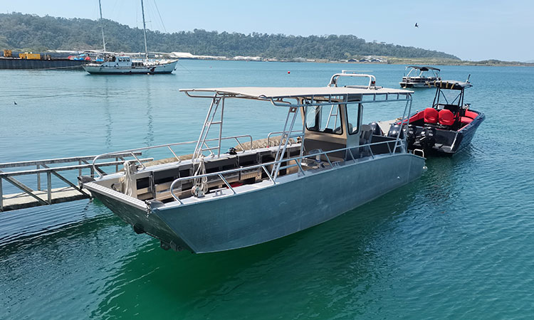 Ventajas de la aplicación del barco de aluminio