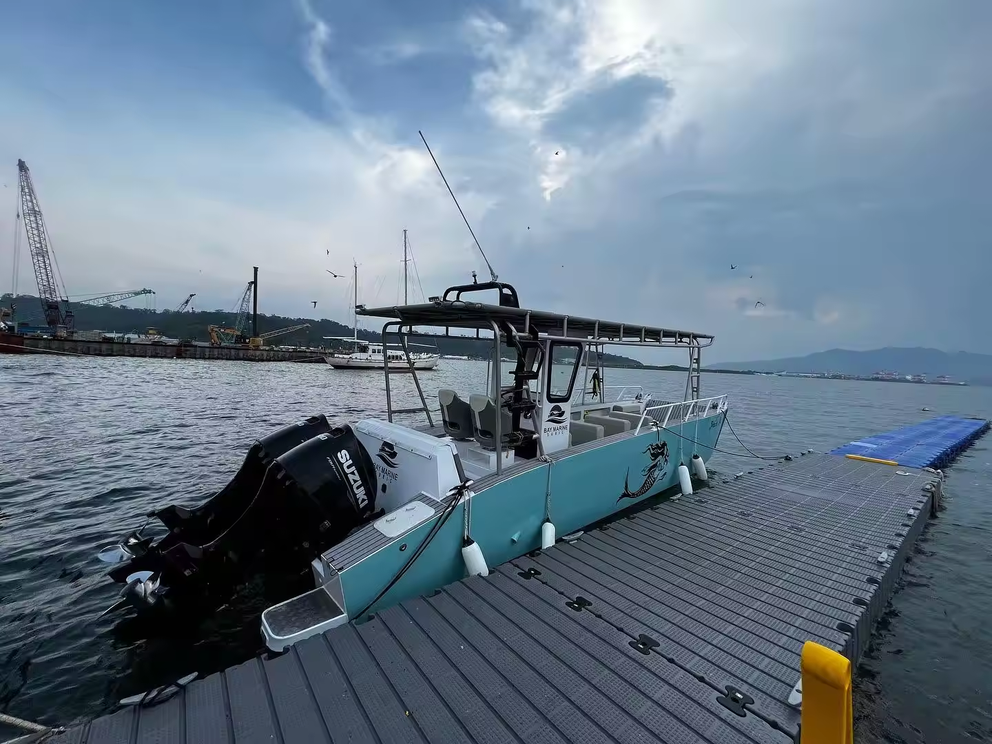 Lancha de desembarco con consola de 9m, barco de aluminio que transporta barco de carga de 5 toneladas, lancha de desembarco con consola a la venta