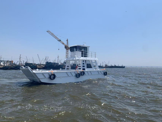 Barcos de aluminio estándar australiano a la venta Lancha de desembarco de agua de mar completamente soldada de 12 m