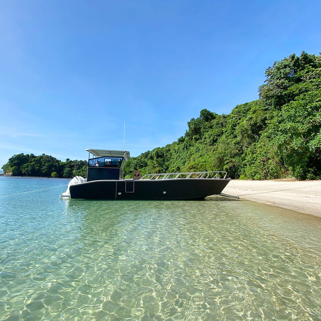 Lancha de desembarco de 10 m y 33 pies con capacidad de carga de 6 toneladas para transferencia de vehículos del fabricante de China - Allsealion Boat