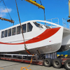 Barco catamarán de pasajeros de 15 m