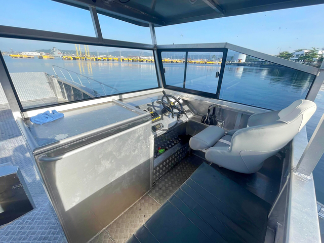 Barcaza de desembarco de carga de aluminio de 10 m 