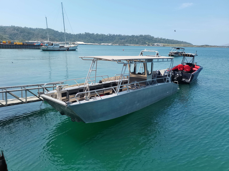 Embarcación de desembarco de aluminio de 9 m y 30 pies Embarcación de desembarco en alta mar para transporte de carga y transporte de carga de 9 m y 30 pies - Allsealion Boat