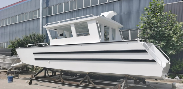 30 pies 9m de aluminio 3 toneladas de carga útil isla esperando velocidad cabina trabajo barco barco de pesca embarcación de desembarco en venta